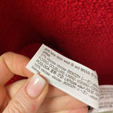 Massimo Dutti WOMEN'S COAT red XS