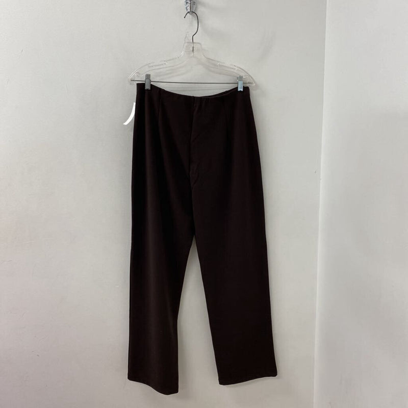 PICCADILLY WOMEN'S PANTS chocolate brown L