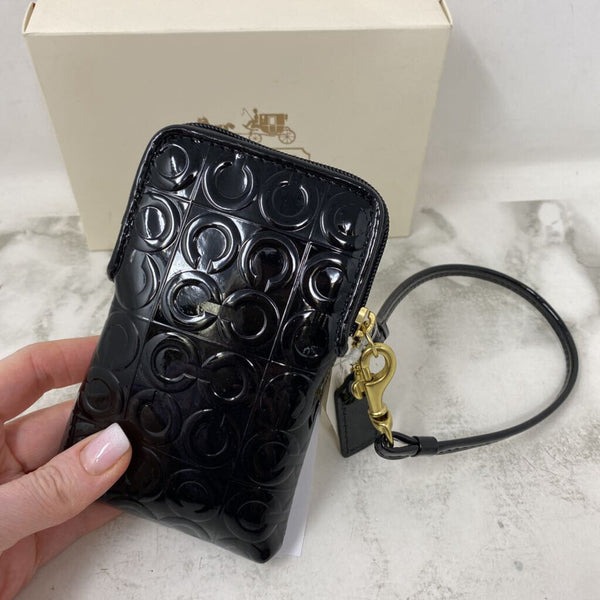 COACH WOMEN'S WALLET/WRISTLET black
