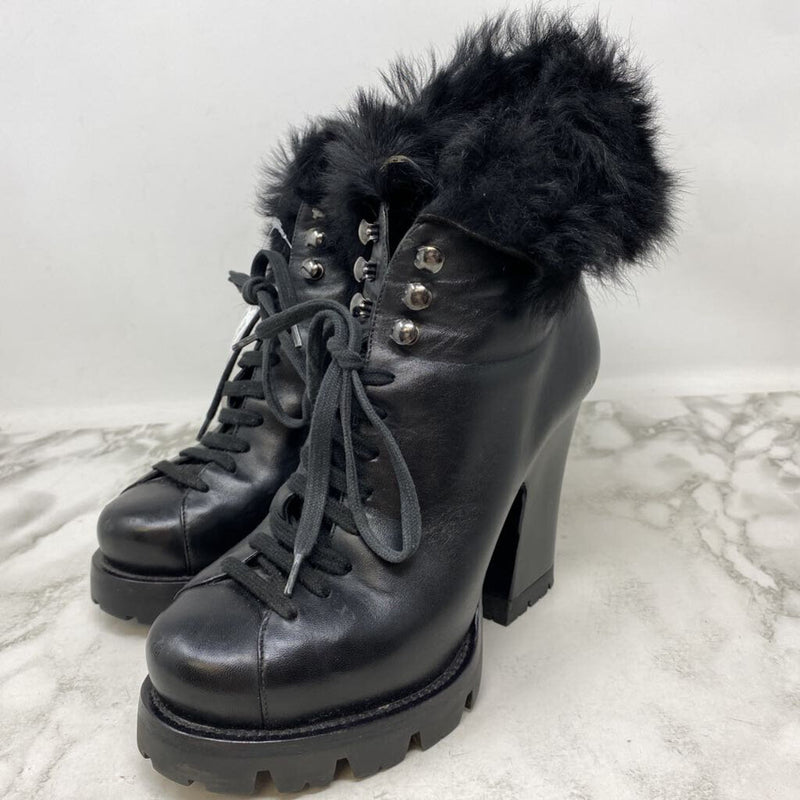 PRADA WOMEN'S BOOTS black 39
