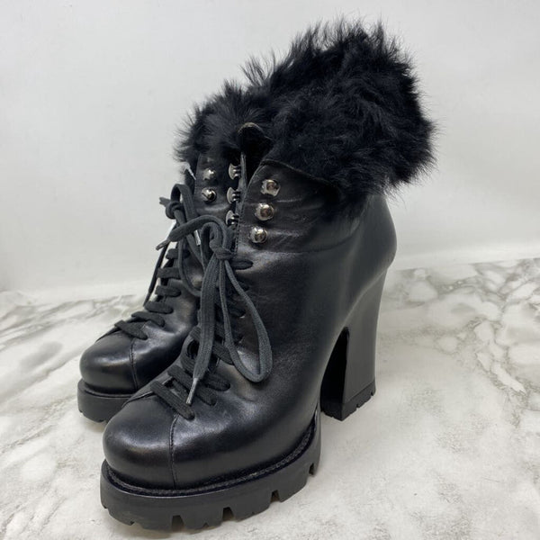 PRADA WOMEN'S BOOTS black 39