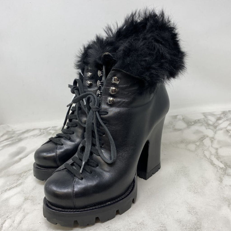 PRADA WOMEN'S BOOTS black 39