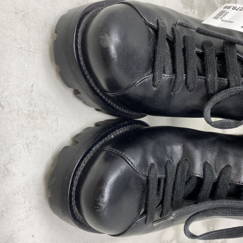 PRADA WOMEN'S BOOTS black 39
