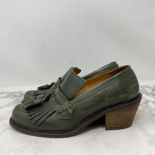 john fluevog WOMEN'S HEELS green 7