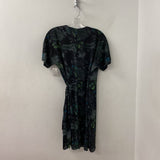 BABATON WOMEN'S DRESS black grey green mix M