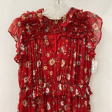 ZARA WOMEN'S DRESS red mix M