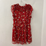 ZARA WOMEN'S DRESS red mix M