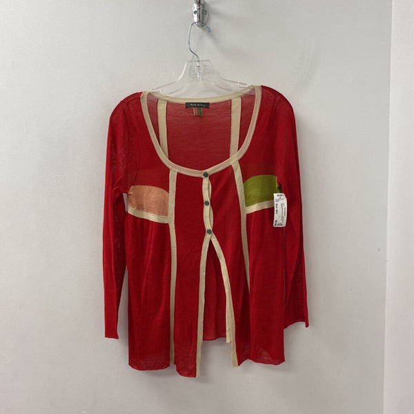 ORLA KIELY WOMEN'S TOP red sand mix M/2