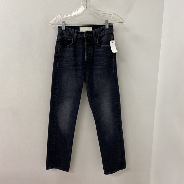 MOTHER WOMEN'S JEANS black XS/24