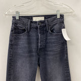 MOTHER WOMEN'S JEANS black XS/24