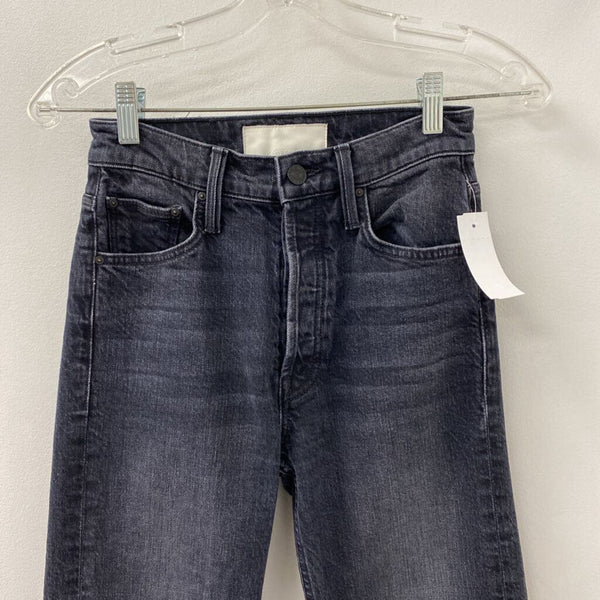 MOTHER WOMEN'S JEANS black XS/24