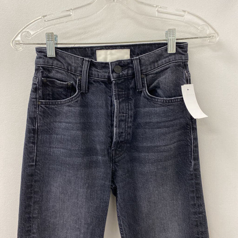 MOTHER WOMEN'S JEANS black XS/24