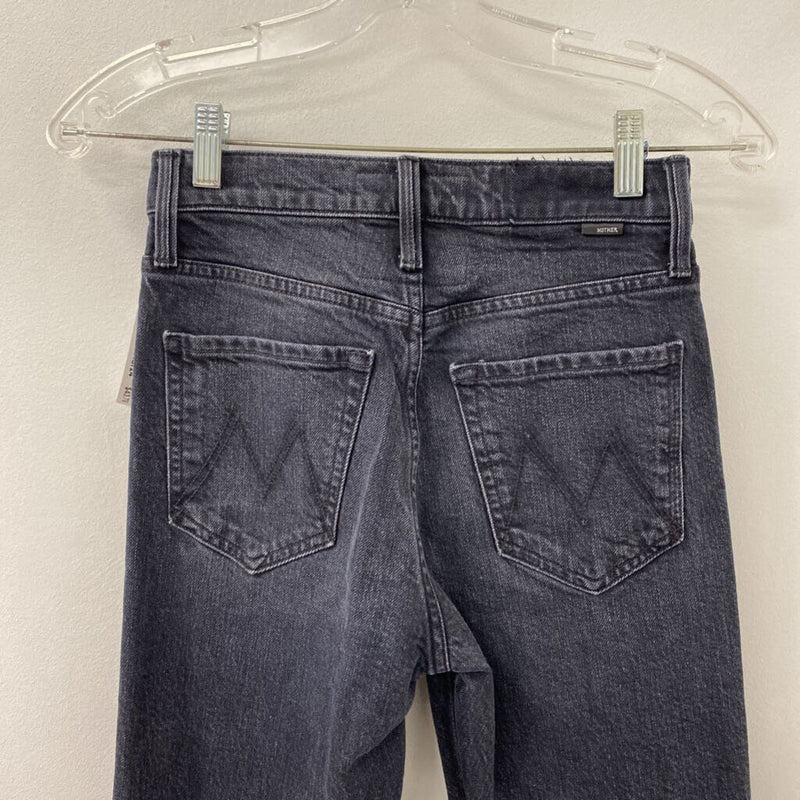MOTHER WOMEN'S JEANS black XS/24