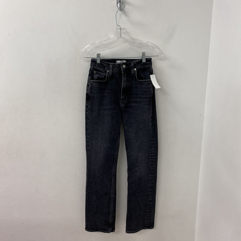 AGOLDE WOMEN'S JEANS black S/25