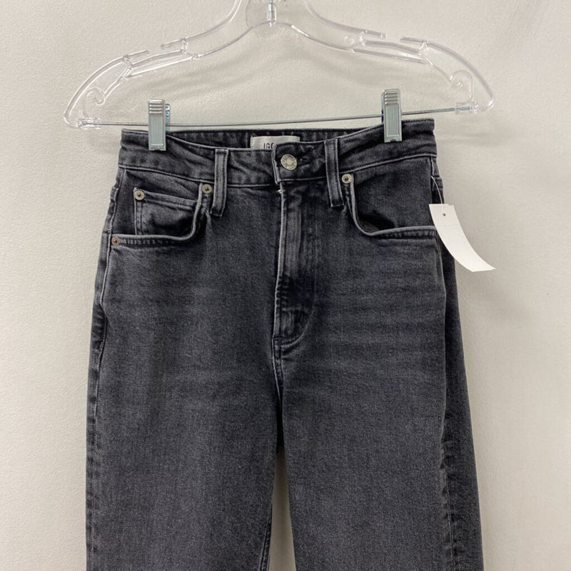 AGOLDE WOMEN'S JEANS black S/25