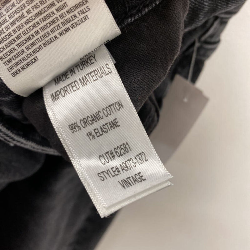 AGOLDE WOMEN'S JEANS black S/25