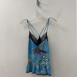 ZADIG & VOLTAIRE WOMEN'S TOP blue navy mix XS