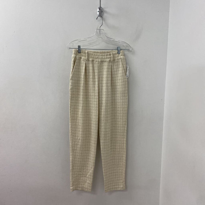 Massimo Dutti WOMEN'S PANTS cream XS