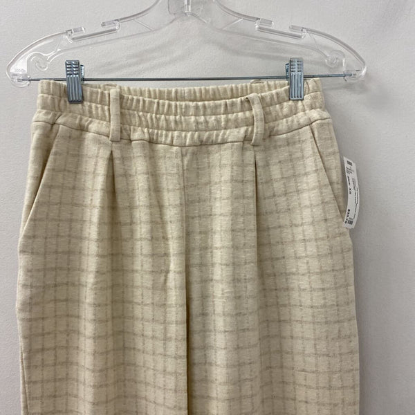 Massimo Dutti WOMEN'S PANTS cream XS
