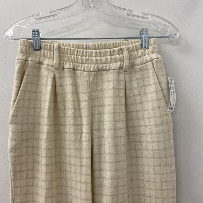 Massimo Dutti WOMEN'S PANTS cream XS