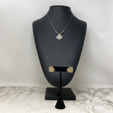 925 WOMEN'S JEWELRY SET silver gold