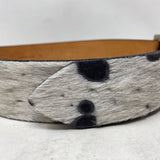 BRAVE WOMEN'S BELT black white M/30