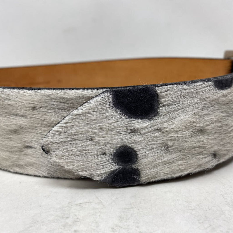 BRAVE WOMEN'S BELT black white M/30
