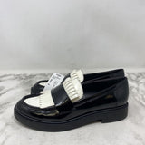 MARC FISHER WOMEN'S FLATS black white 6