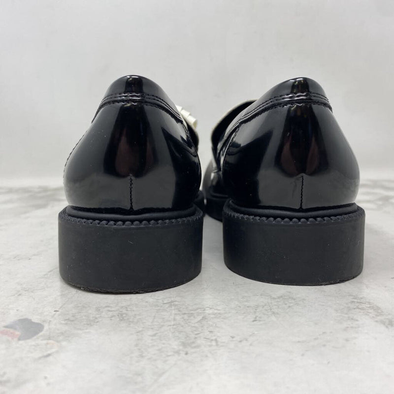 MARC FISHER WOMEN'S FLATS black white 6