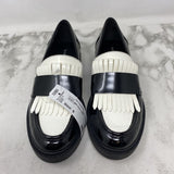 MARC FISHER WOMEN'S FLATS black white 6