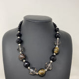 WOMEN'S NECKLACE black green clear