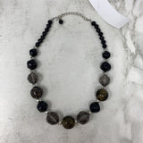 WOMEN'S NECKLACE black green clear