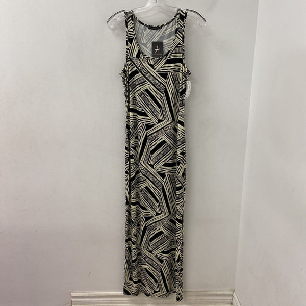ATMOSPHERE WOMEN'S DRESS cream black 8