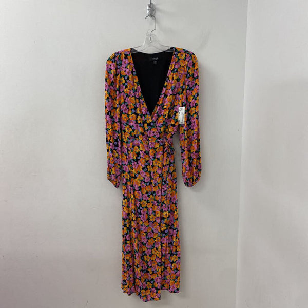 EVER NEW melbourne WOMEN'S DRESS orange pink black mix 6