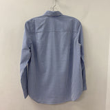 Club Monaco WOMEN'S BLOUSE/SHIRT blue white mix S