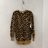 SUNDAY BEST WOMEN'S CARDIGAN brown black mix S