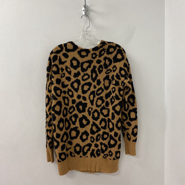 SUNDAY BEST WOMEN'S CARDIGAN brown black mix S