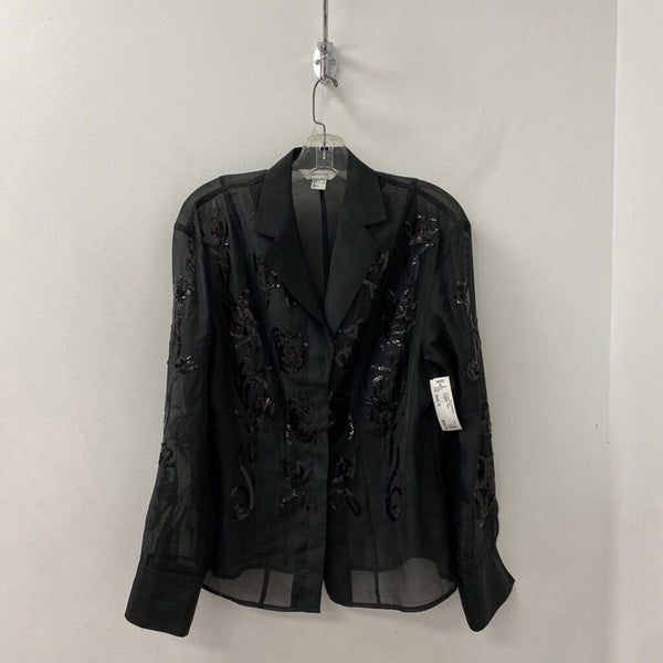 H&M WOMEN'S BLOUSE/SHIRT black S