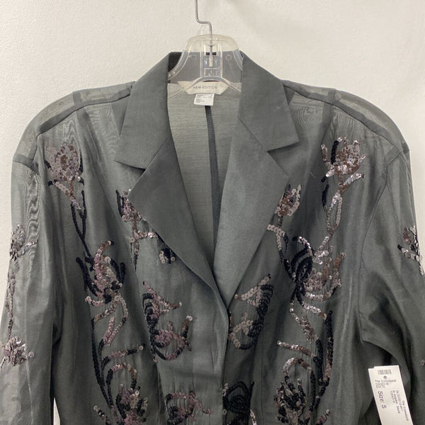 H&M WOMEN'S BLOUSE/SHIRT black S