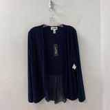 JOSEPH RIBKOFF WOMEN'S PLUS TOP navy 20