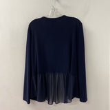 JOSEPH RIBKOFF WOMEN'S PLUS TOP navy 20