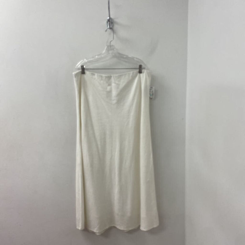 ABERCROMBIE & FITCH WOMEN'S SKIRT white XLP