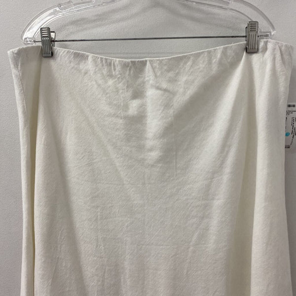 ABERCROMBIE & FITCH WOMEN'S SKIRT white XLP