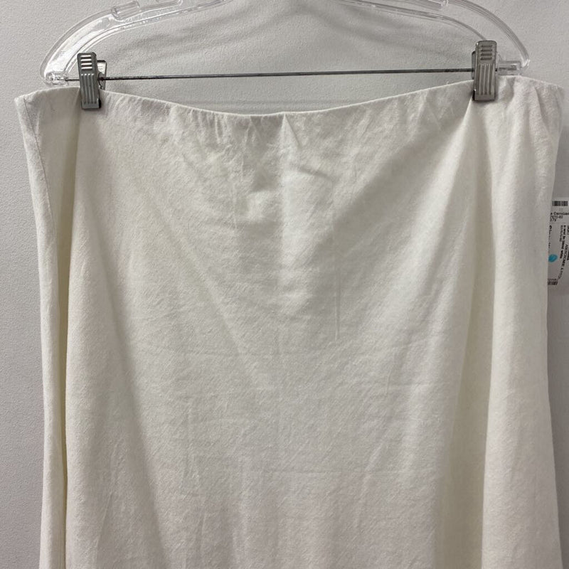 ABERCROMBIE & FITCH WOMEN'S SKIRT white XLP