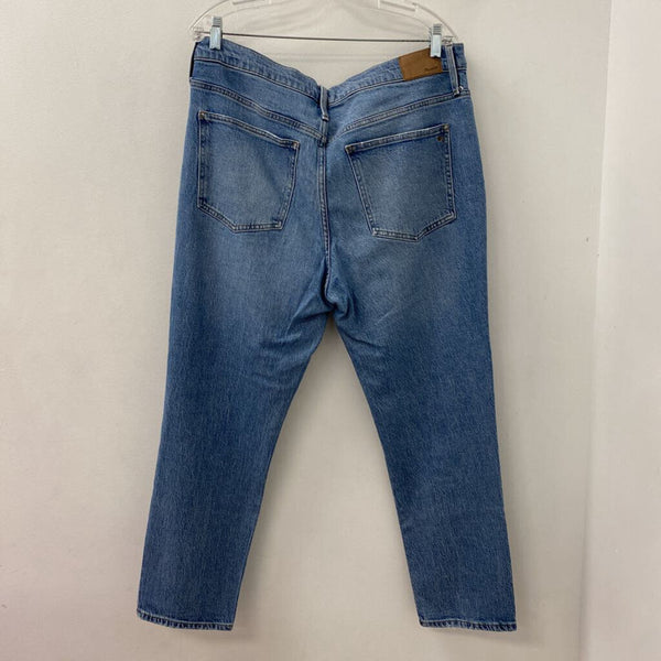 MADEWELL WOMEN'S JEANS blue L/32
