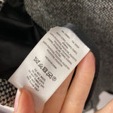 ANTHROPOLOGIE WOMEN'S BLAZER/JACKET black white mix XS