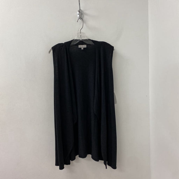 LAURA WOMEN'S PLUS TOP grey 2X