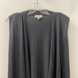 LAURA WOMEN'S PLUS TOP grey 2X