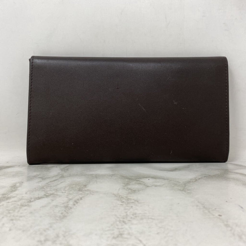 WOMEN'S WALLET/WRISTLET chocolate brown