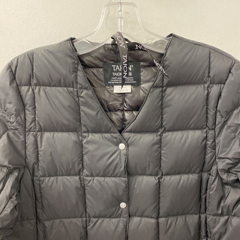 TAION WOMEN'S COAT black M/S